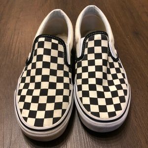 Vans Checkered Slip-On 9M